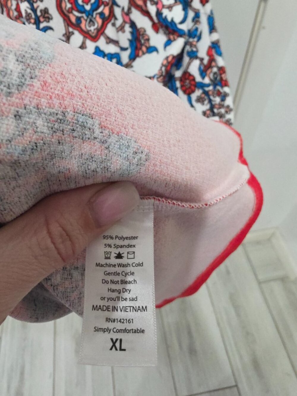 LuLaRoe Amelia Dress Multicolor Print – XL – Fit & Flare Midi with Pockets - Picture 6 of 10